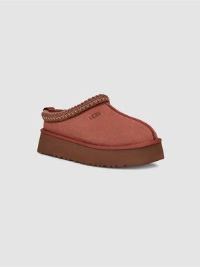 UGG Tazz platform slippers in red jasper women's size 10